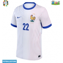 Frankrike Theo Hernandez #22 Bortedrakt EM 2024 Kortermet